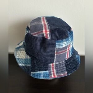 Polo Ralph Lauren Reversible Twill-Patchwork Bucket Hat